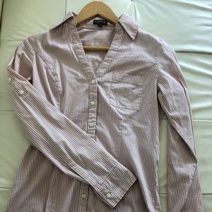Express button down top